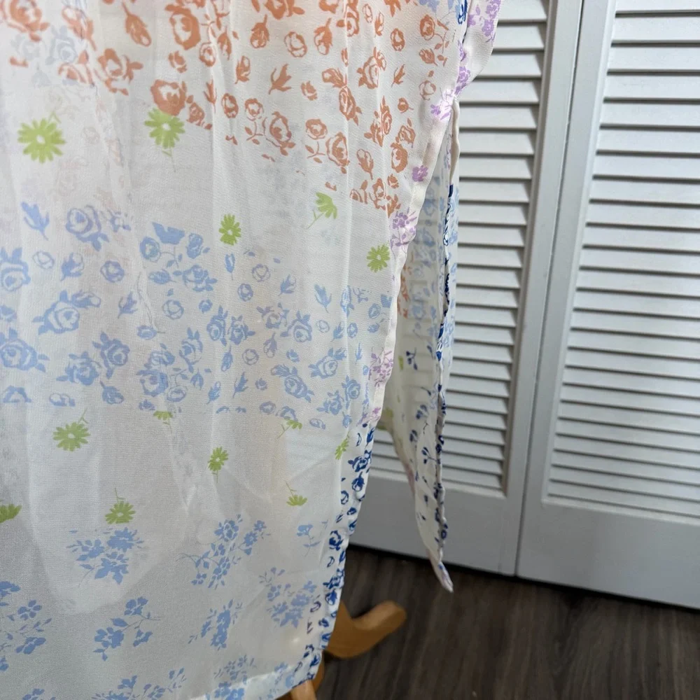 Wild‎ Fable Floral Patchwork Kimono Duster – Size OSFM